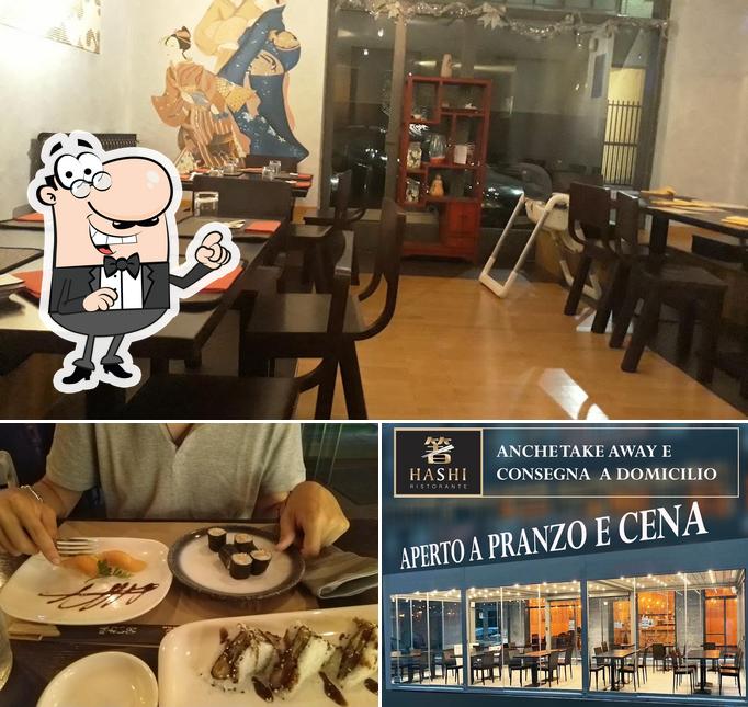 Gli interni di Ristorante Hashi