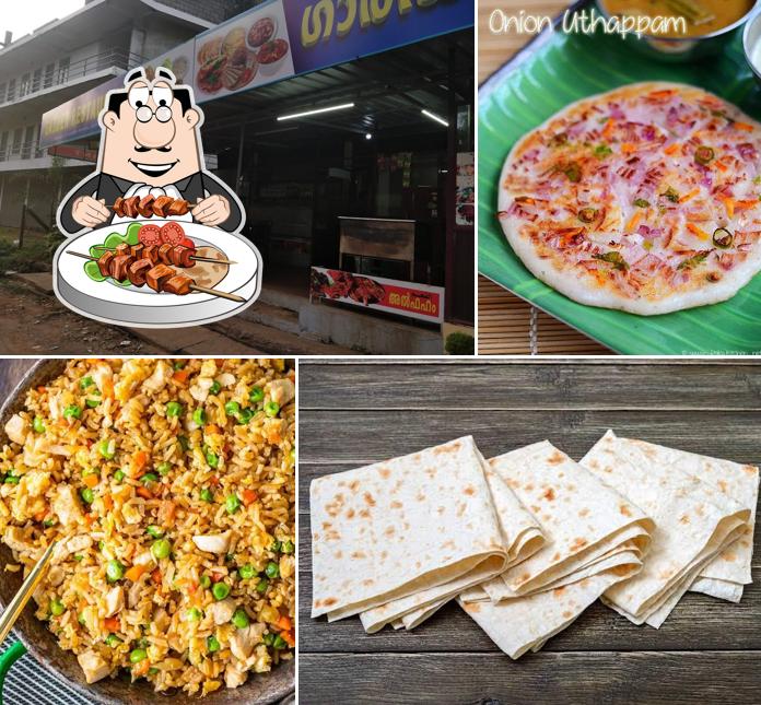 Food at Hotel Garden