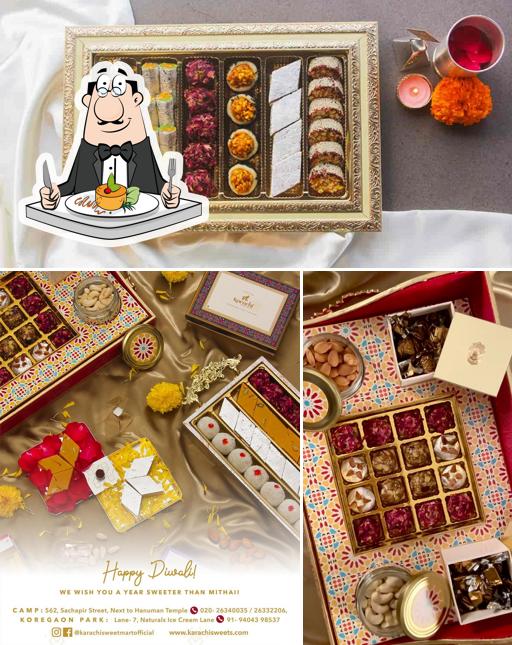 Food at Karachi Sweet Mart