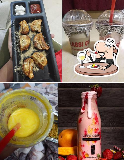 Food at Lassi Corner