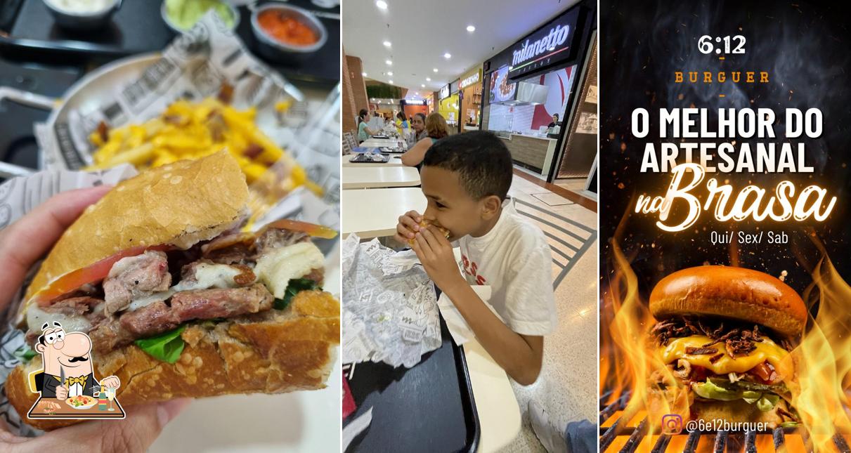 Comida em 6e12 Burguer e Grill