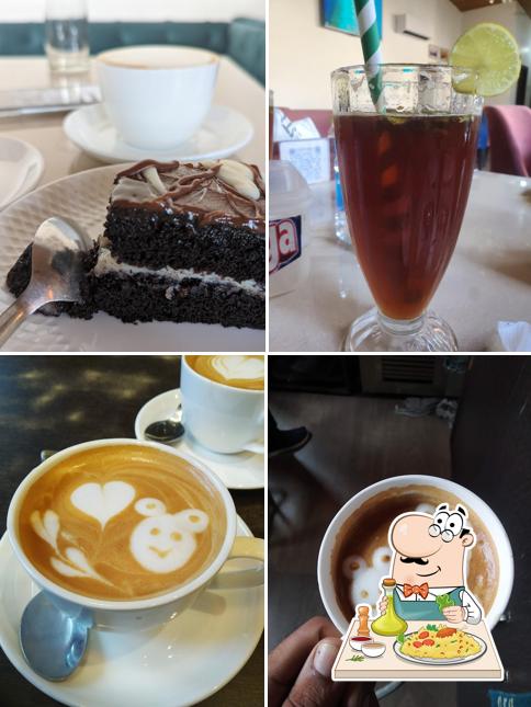 Chocolate mousse at Café De Taj