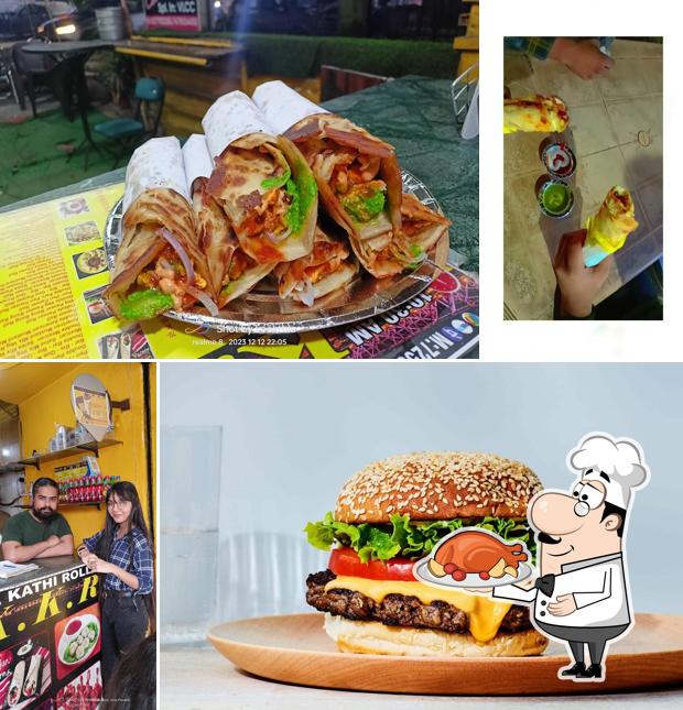 Peking duck at K K R(K.Kathi Rolls)