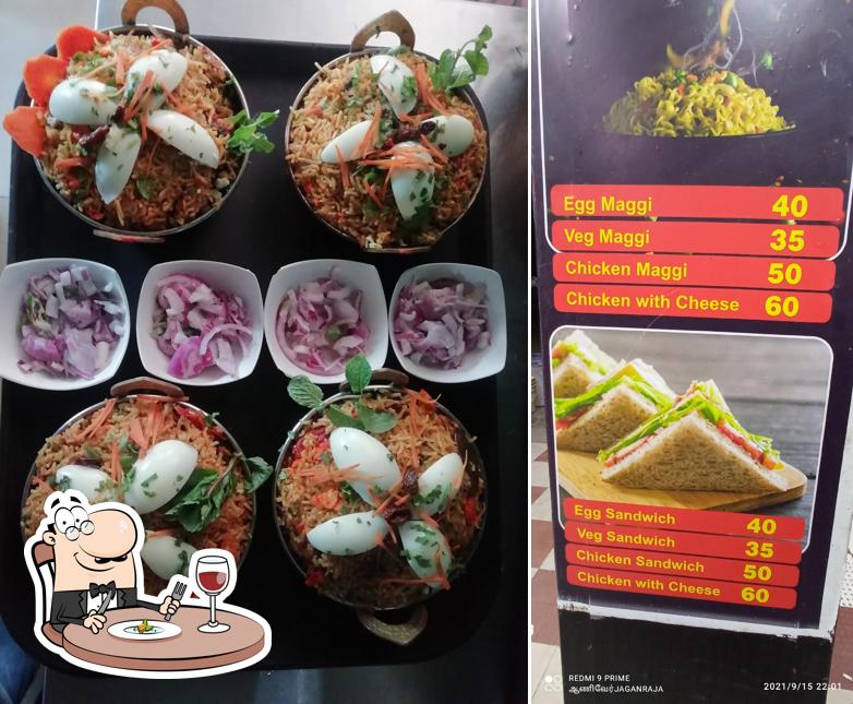 Food at Robeks Juice and fast food