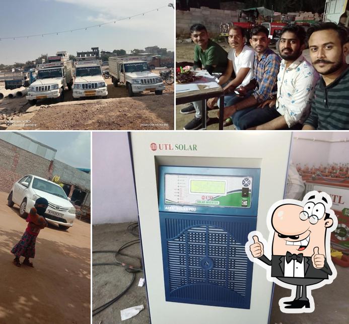 Here's an image of चौधरी भोजनालय काना राम जी बैरङ