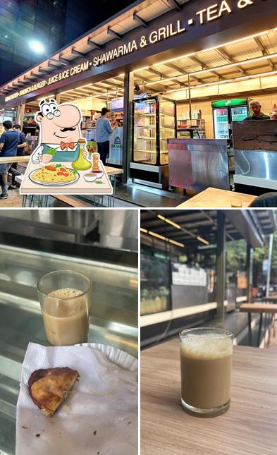 Among various things one can find food and interior at Sea Shell Tea - Snacks Counter