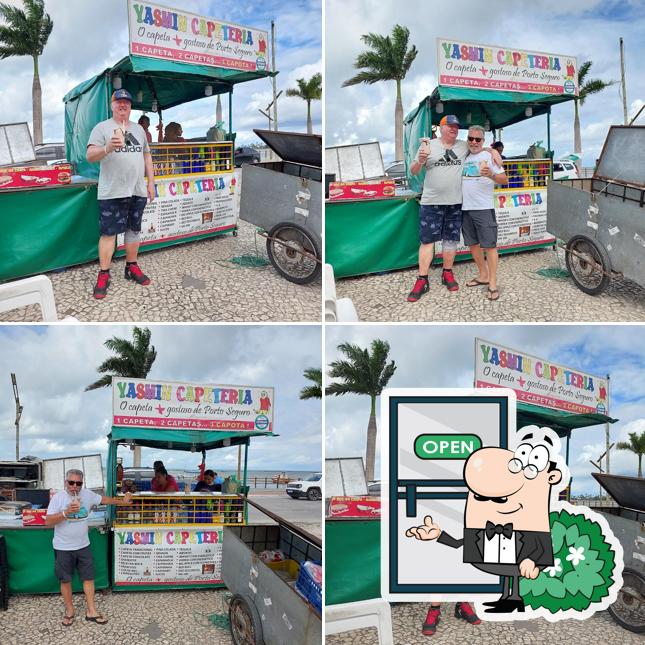 O exterior do Yasmin Capeteria