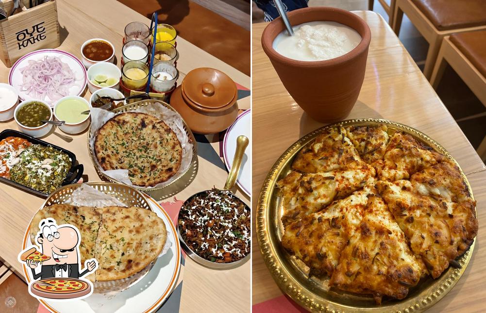 Get pizza at Oye Kake