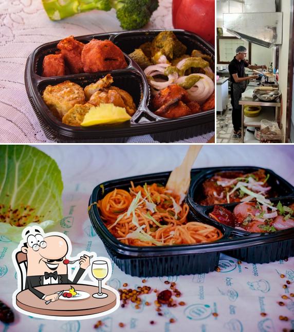 Among different things one can find food and interior at The K Tiffin