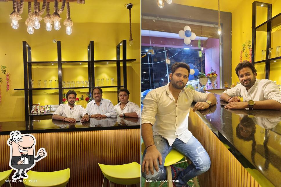 The interior of Bond Over Coffee Cafe lounge