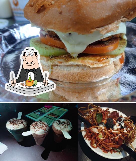 Food at Olive's Cafe