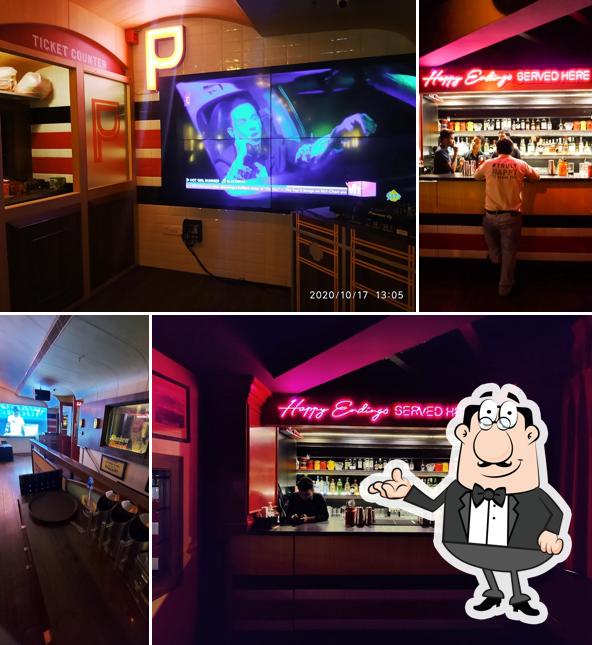 The interior of Publik Kolkata