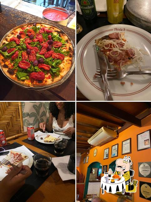 Comida em Alcides Pizzaria