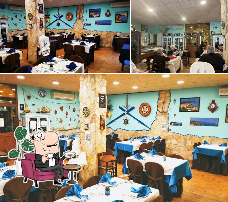 Gli interni di Il Cavalluccio Marino