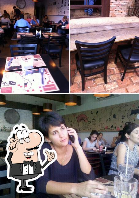 O interior do O Engenheiro Restaurante