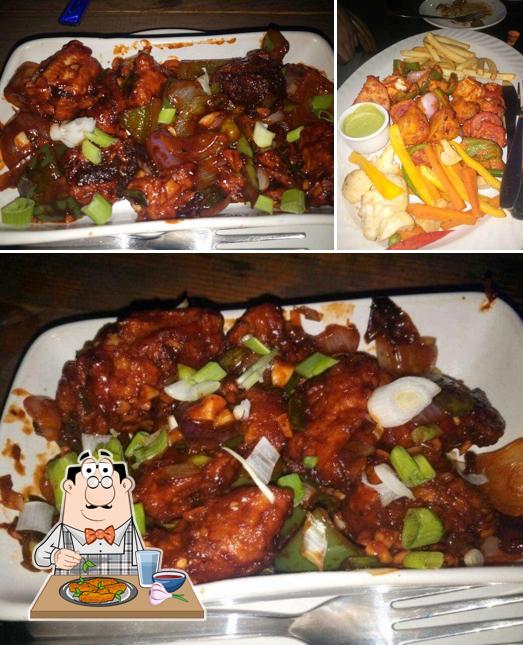 Chicken wings at Zen oasis