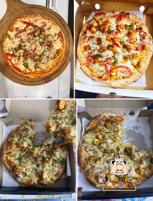 Order various types of pizza