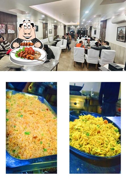 Take a look at the image showing food and interior at Hari Purnima Restaurant & Banquet Hall