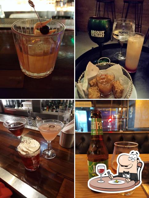 Platos en Soroko's Bar