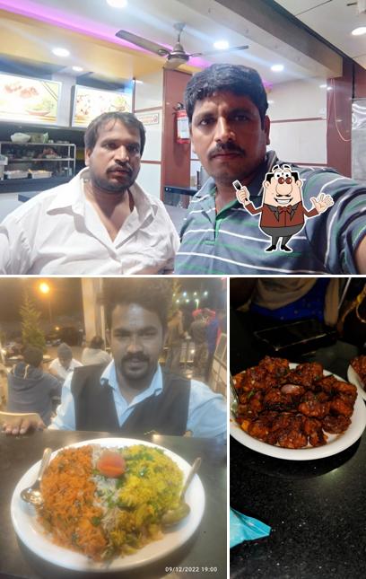 The photo of food and interior at Aramane grand veg