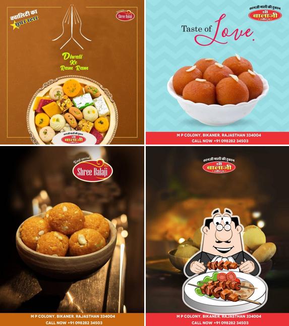 Food at Balaji Sweet Shop