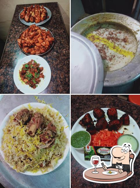 Meals at Jannat Biryani
