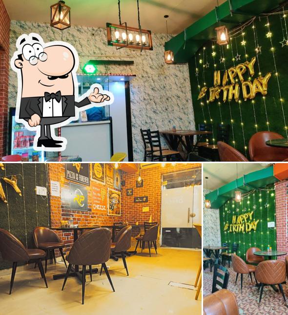 The interior of Roms Pizza Nangloi