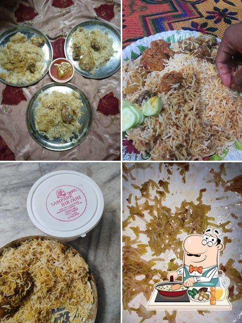 Fried rice at Sampark Biryani House