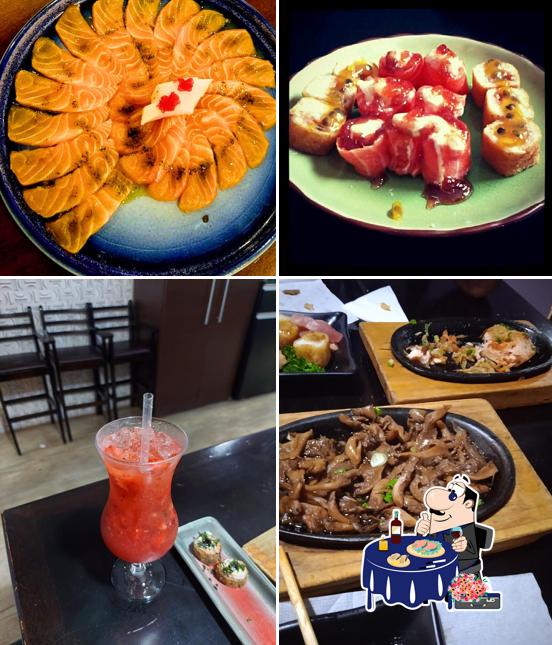 Sashimi em Kasato Sushi