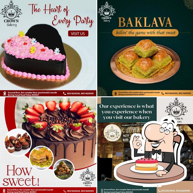 Here's a photo of Crown Bakery & Gems