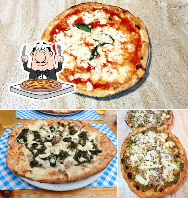 Scegli tra le molte varianti di pizza