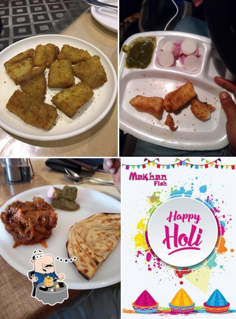 Food at Makhan Fish and Chicken Hut