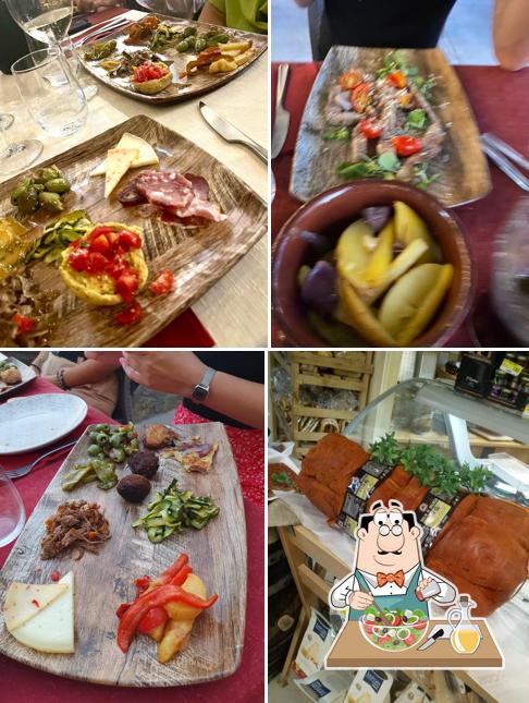 Insalata greca al Osteria Vistamare