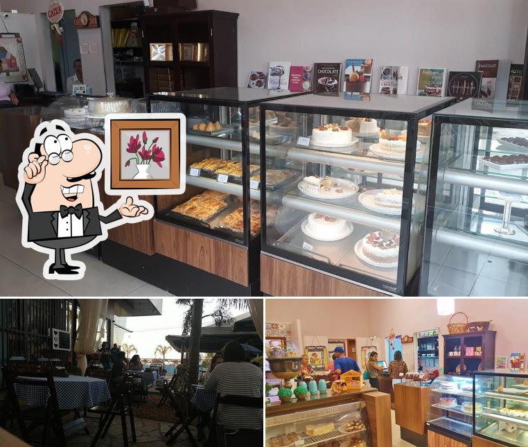 Veja imagens do interior do Chocolates Pao de mel & Cia