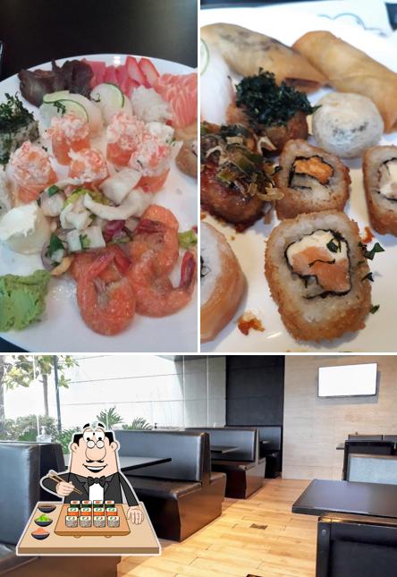 Presenteie-se com sushi no Hajimê Japanese Food