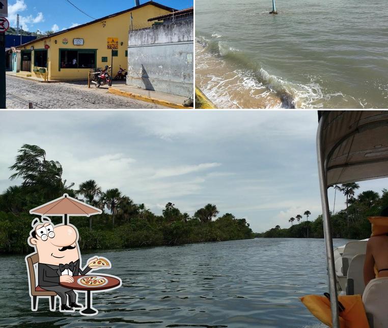 Descubra a parte externa do Casa de Farinha Pipa