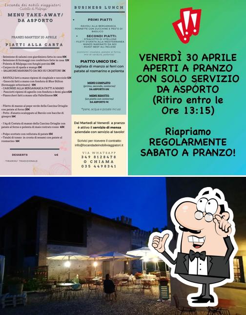 Gli interni di Locanda dei Nobili Viaggiatori