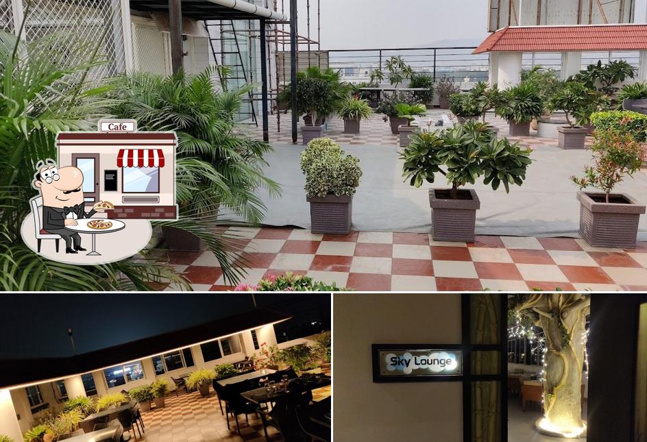 Take a look at the outside area of Hotel Midcity