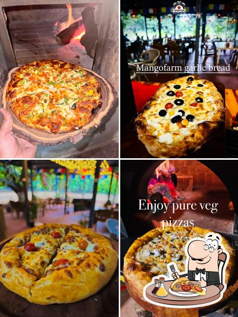 Order various kinds of pizza