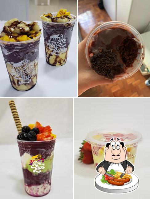 Mousse de chocolate em Açaí da Lapa