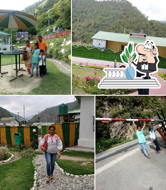 You can get some fresh air at the outside area of Chulha