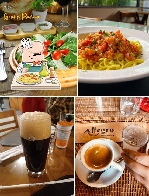 Mousse de chocolate em Allegro Pizzeria e Caffè