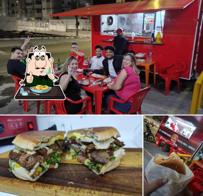 Comida em Hot Dog do Gordo