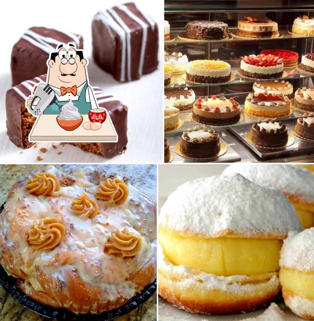 Desfrute de uma das sobremesas