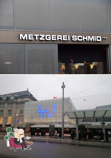 Gli interni di Metzgerei Schmid