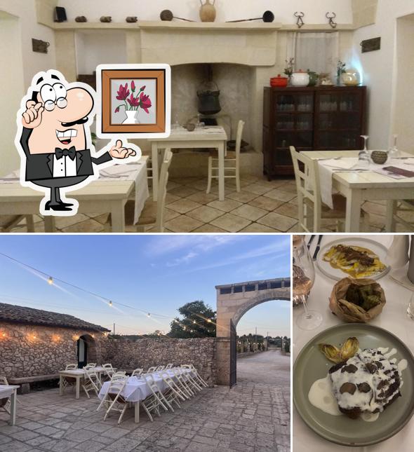 Gli interni di Antica Masseria Scagnito