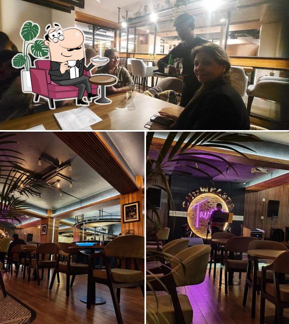 The interior of Chowrasta Tavern