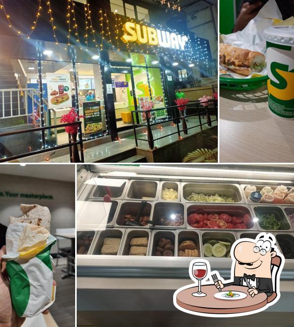 Food at Subway Sambhaji Chowk