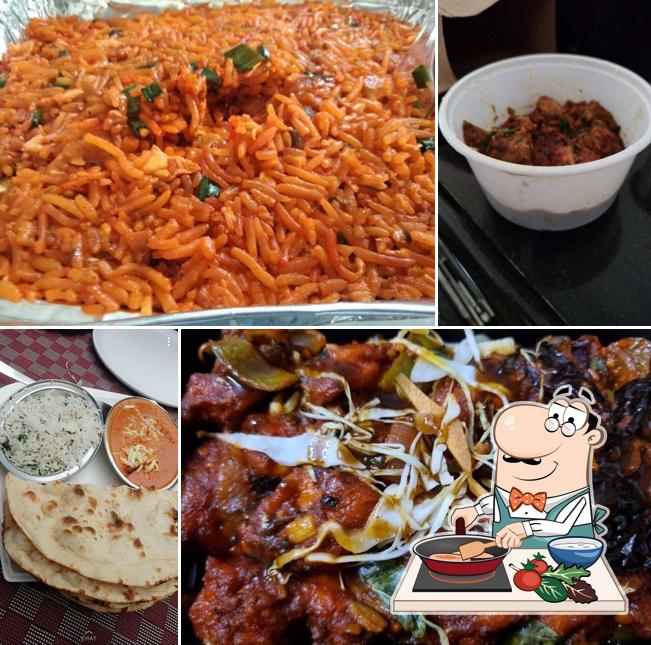 Chicken curry at Swad Kitchen