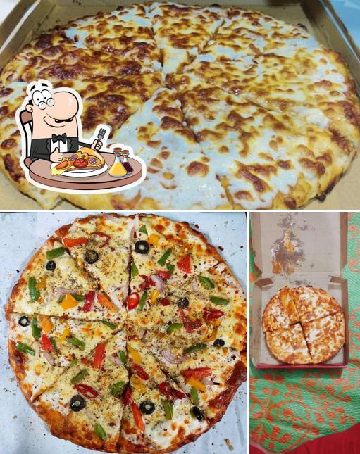 Order various types of pizza